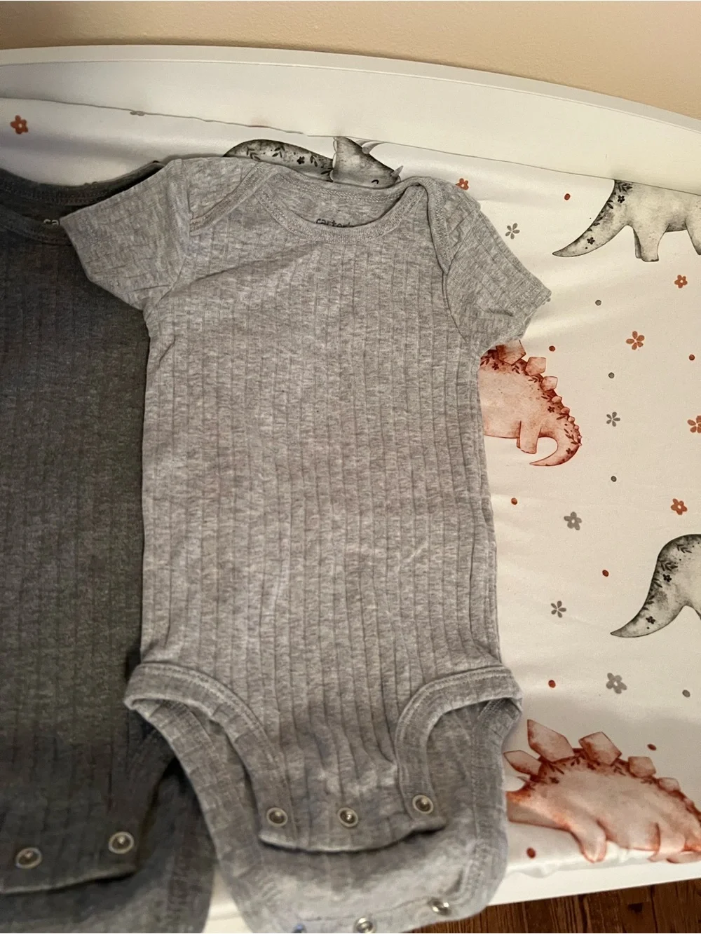 Carters Baby Short-Sleeve One-Piece Bodysuits 3-6 months